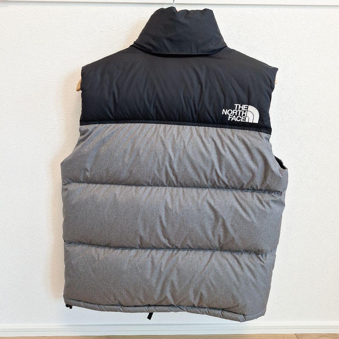 THE NORTH FACE ダウンベスト ND91844 グレー・ブラック