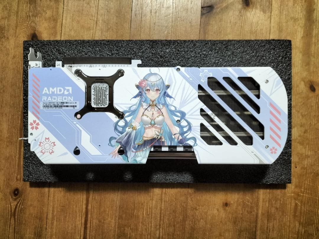 RADEON RX 9070XT　YESTON 櫻瞳水着