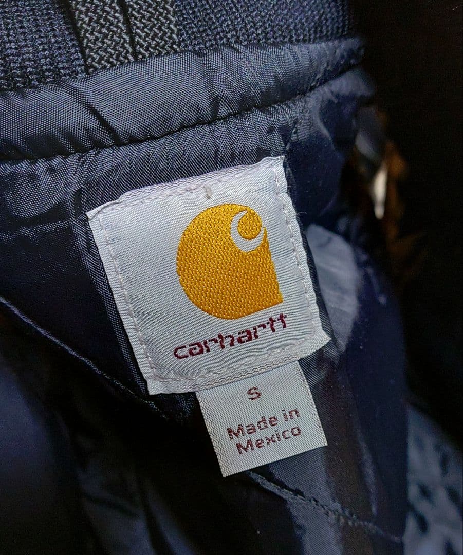 ❒Carhartt ダックベスト【 黒】✨USED美品❴メキ製旧タグ❵