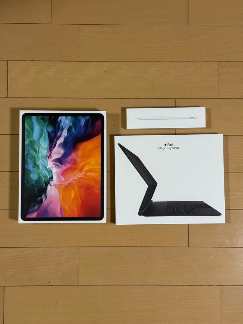 iPad Pro 4th 12.9インチ 128GB スペースグレイ　3点セット