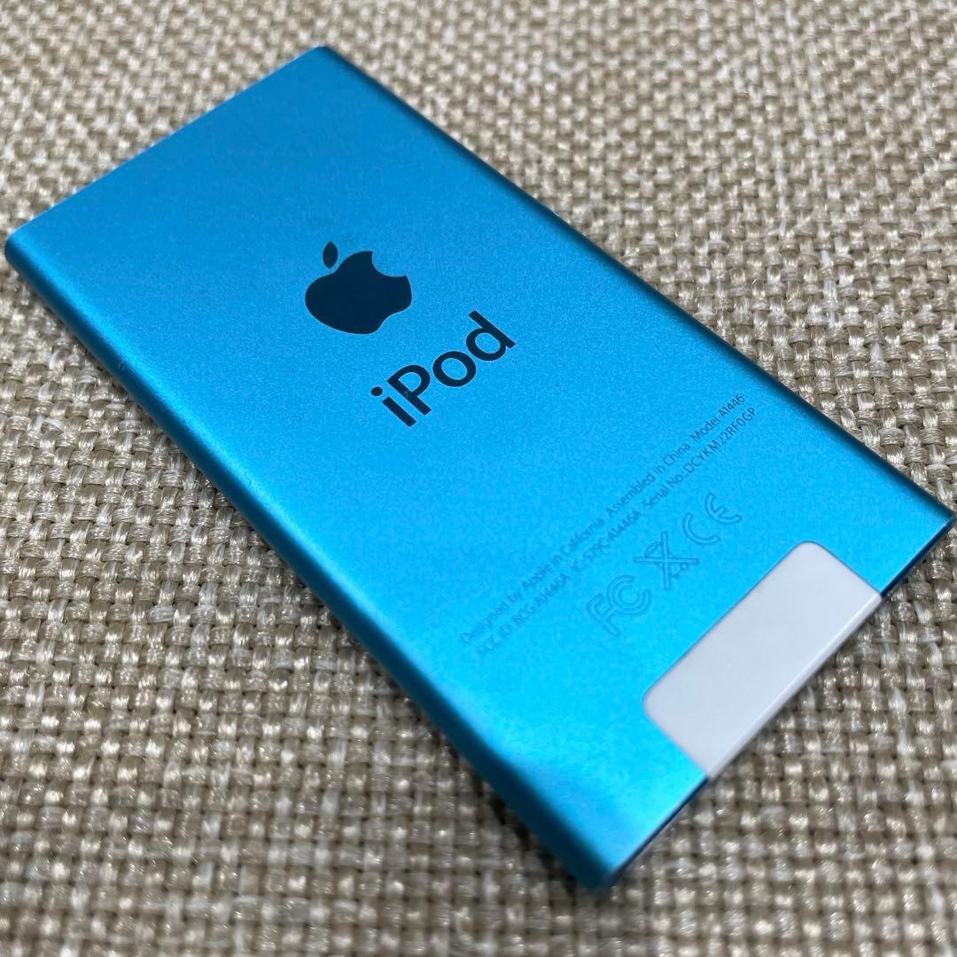 ipod nano 第7世代　ブルー A1446
