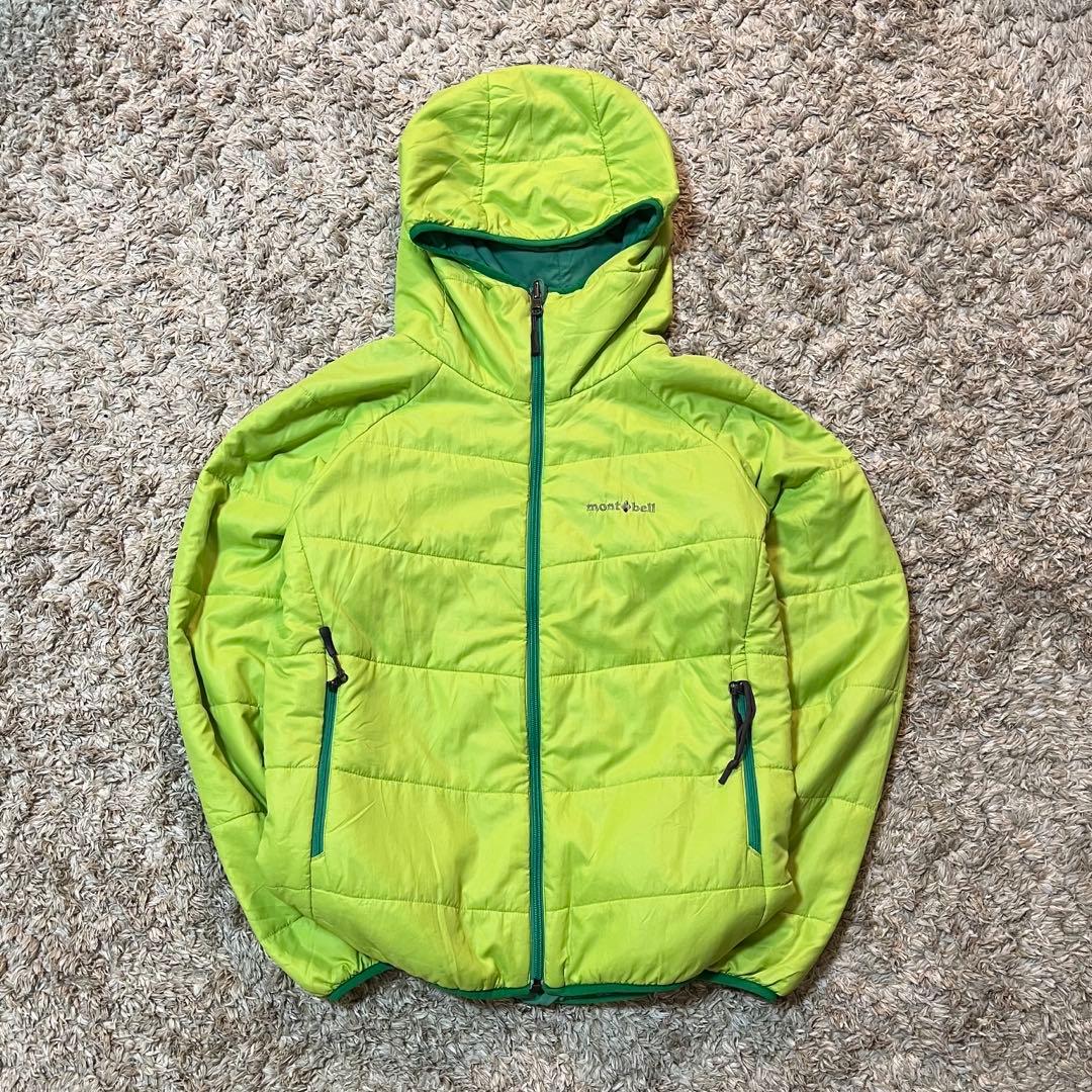 ジャケット・アウター mont-bell reversible down jacket green