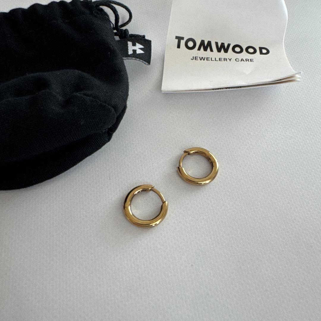 トムウッド　TOMWOOD クラッシックフープピアス　ゴールド