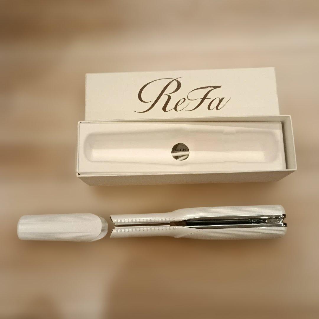 エ*ト様 ReFa フィンガーヘアアイロン ホワイト