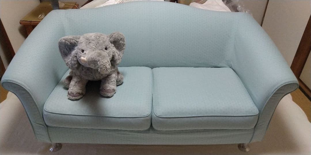 ローラアシュレイ お洒落ソファ 2人がけ フェミニン 高級 綺麗