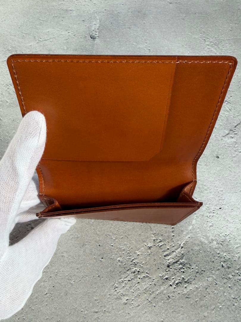 土屋鞄TSUCHIYA KABAN コードバン 名刺入れ　ブラック