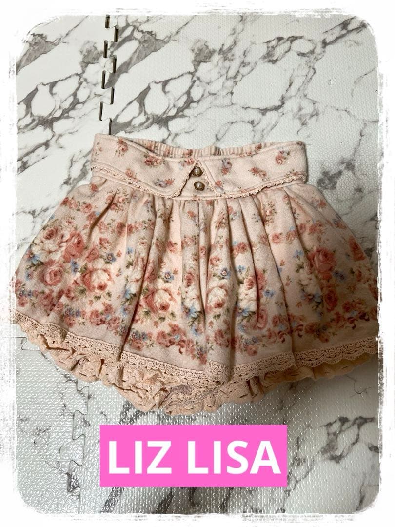 ♡*様 ☘️P1☘LIZ LISA リズリサ 花柄スカート スカパン ショートパ