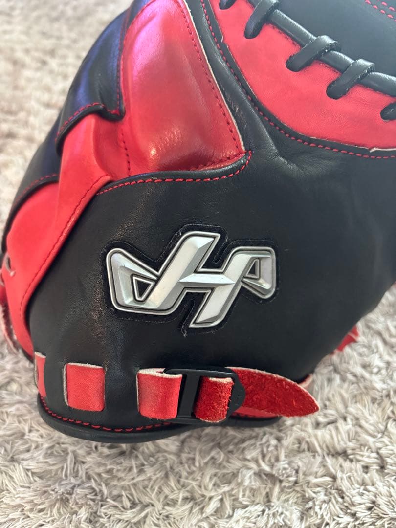 値下げ中　湯もみの鉄人型付け　キャッチャーミットハタケヤマ　PRO-M08 軟式