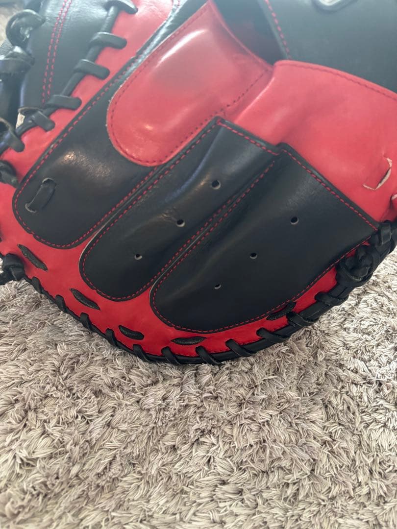 値下げ中　湯もみの鉄人型付け　キャッチャーミットハタケヤマ　PRO-M08 軟式