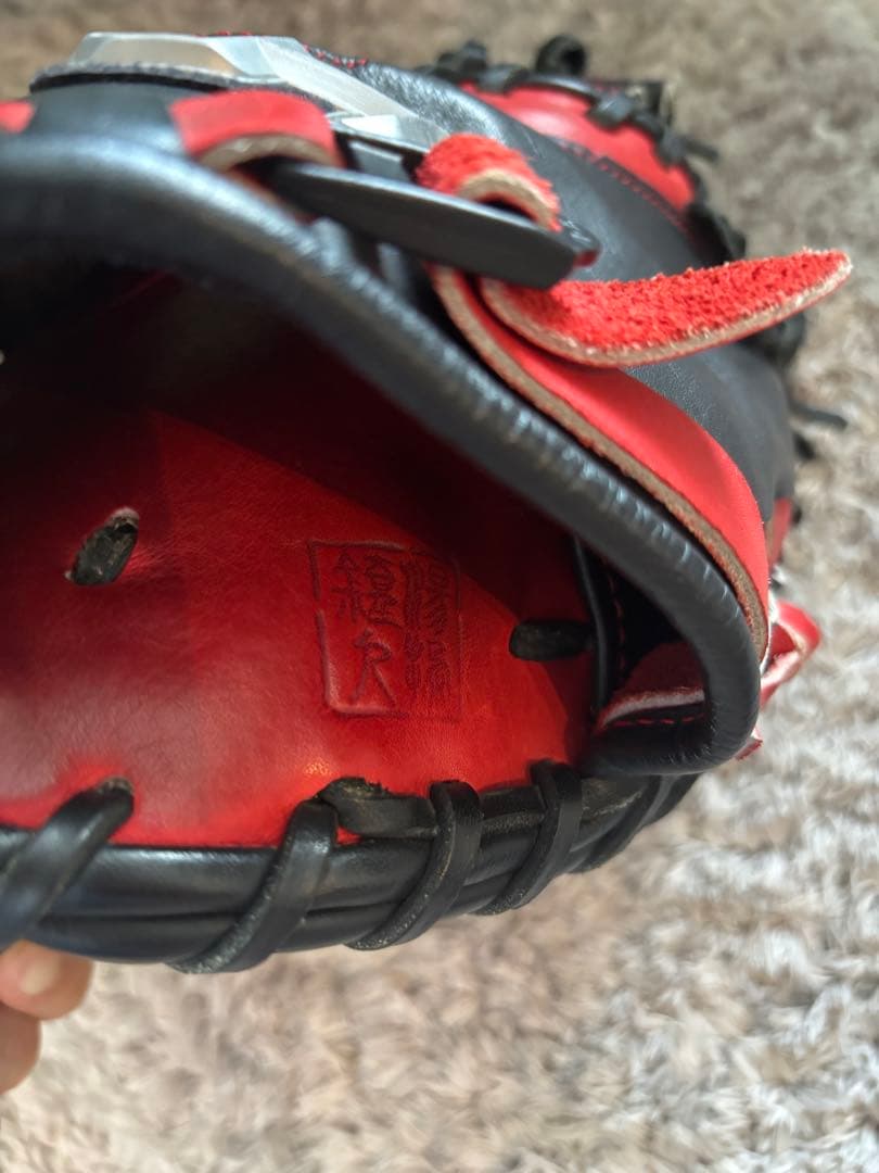 値下げ中　湯もみの鉄人型付け　キャッチャーミットハタケヤマ　PRO-M08 軟式