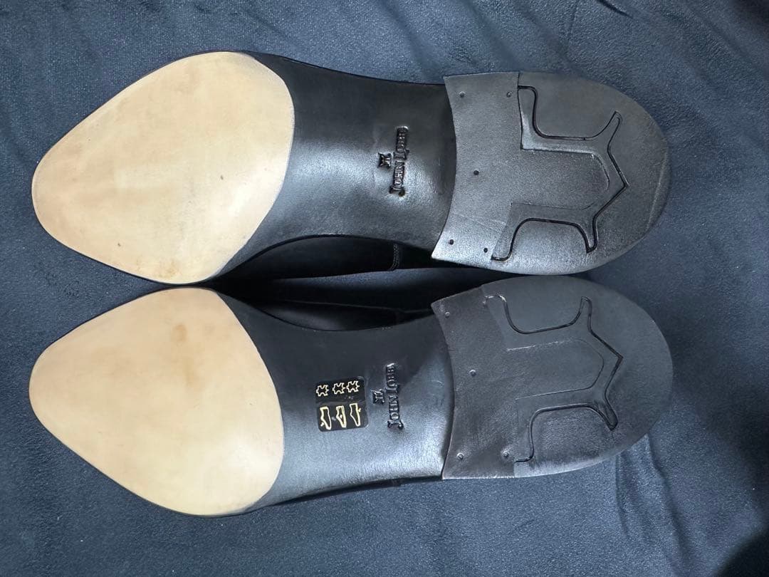 JOHN LOBB ブラック ドレスシューズ