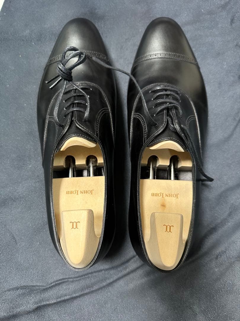 JOHN LOBB ブラック ドレスシューズ