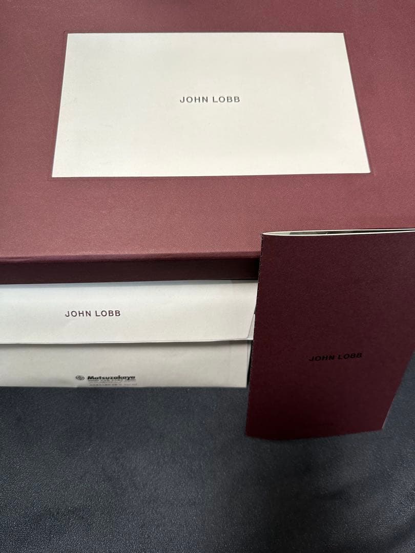 JOHN LOBB ブラック ドレスシューズ