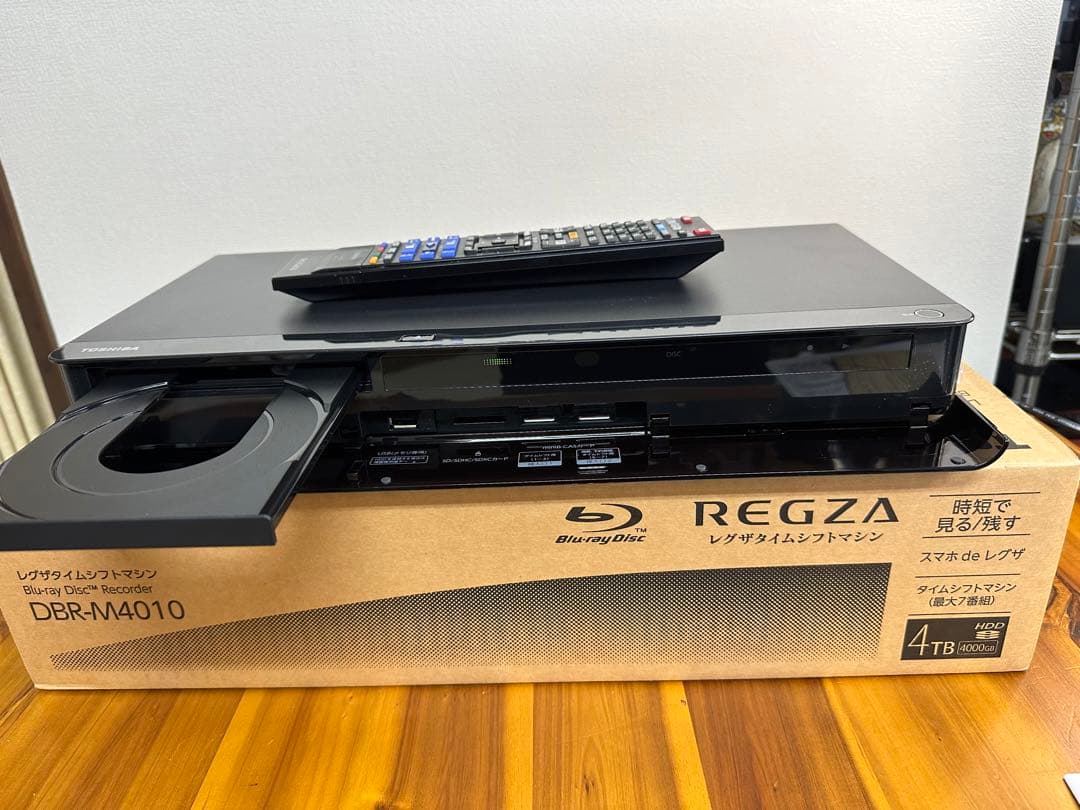 東芝 HDD&ブルーレイレコーダー DBR-M4010 4TB 2021年