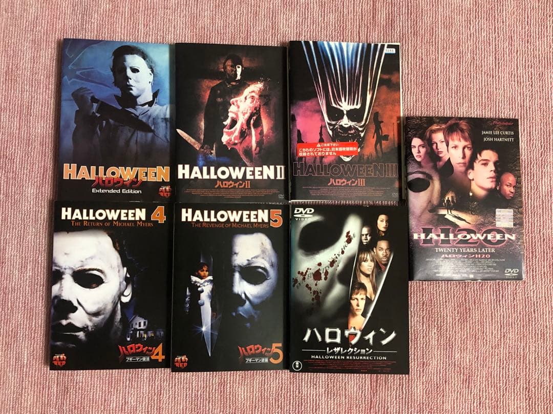 ハロウィンシリーズ　7巻分《レンタル落ちDVD・廃盤》