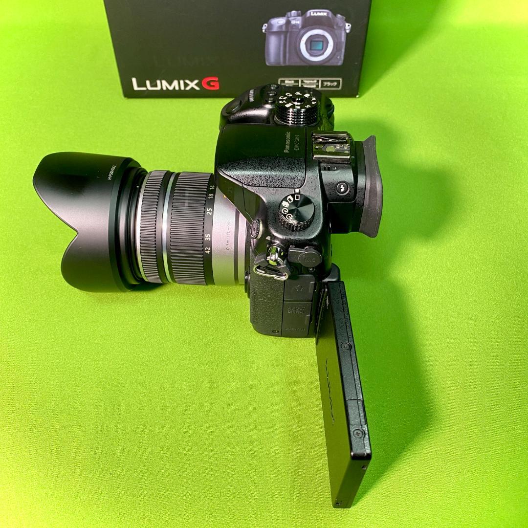 LUMIX GH4 ミラーレスカメラ 4K 動画 音+映像+光 付属品フルセット