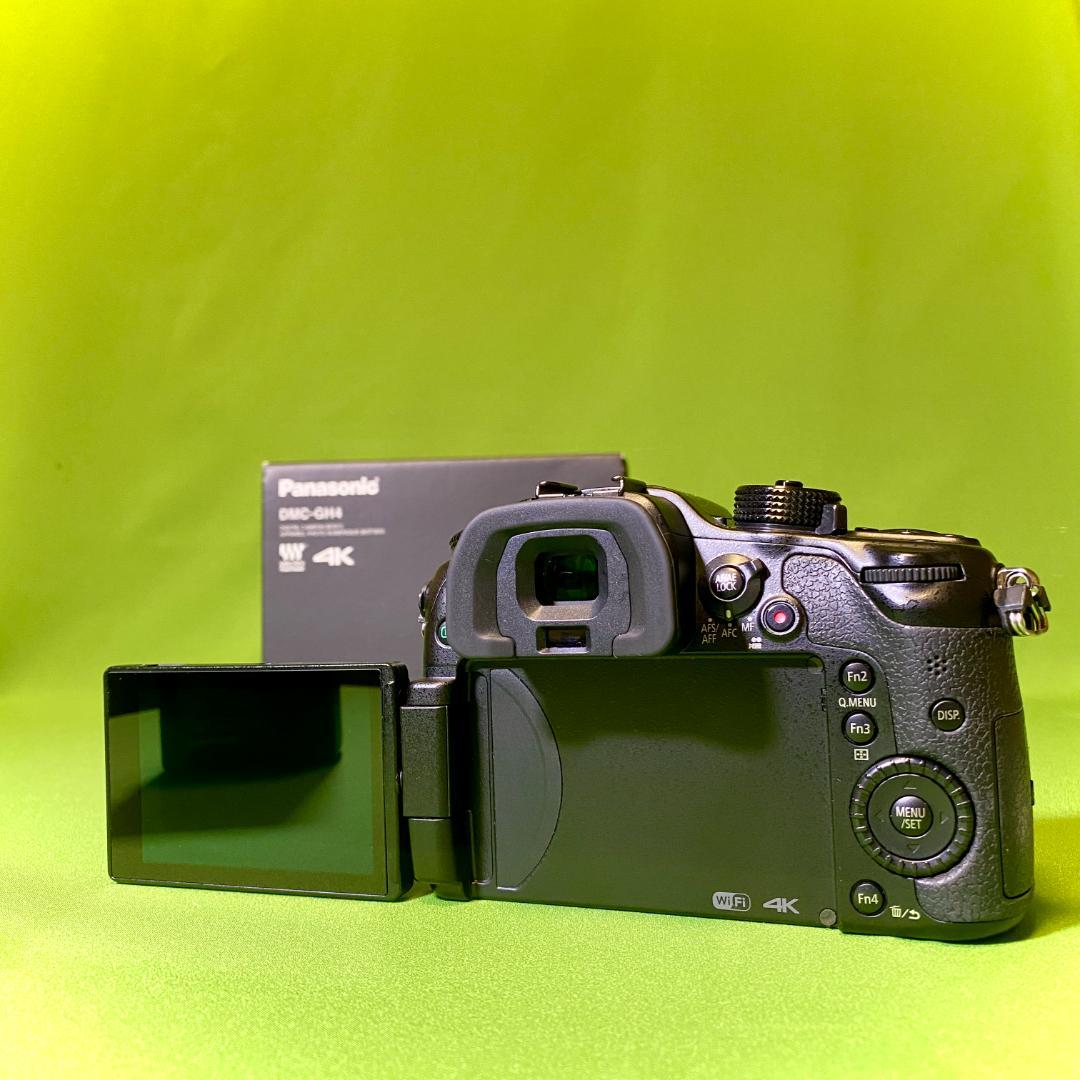 LUMIX GH4 ミラーレスカメラ 4K 動画 音+映像+光 付属品フルセット