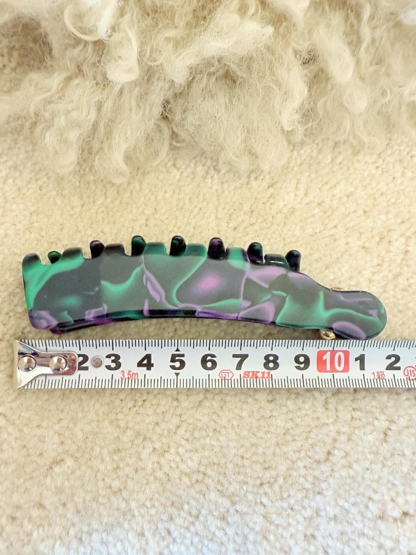 France Luxe フランスラックス キャスケード マーブル ヘアクリップ