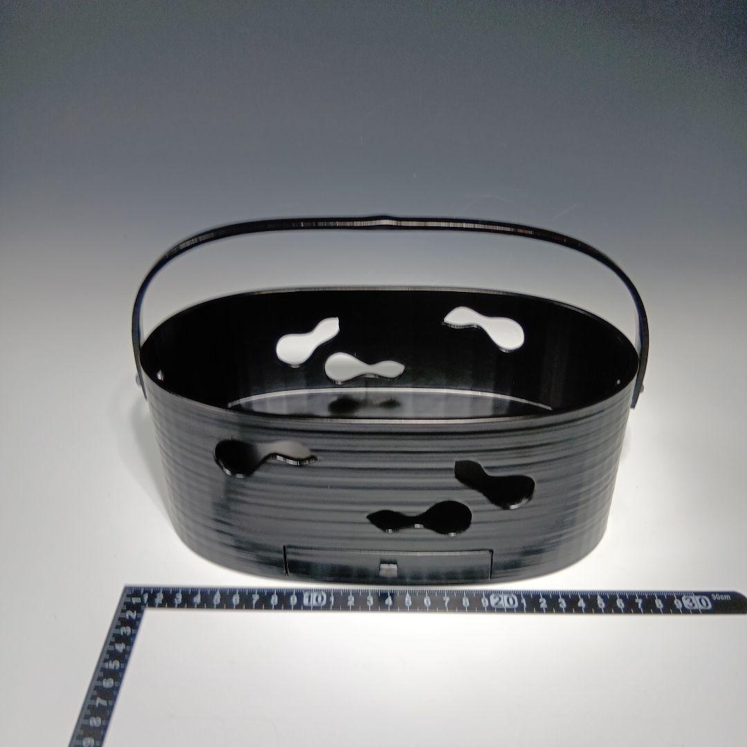 最後値下げ茶道具　六瓢莨盆(鵬雲斉好)一閑塗　 平安満樹作　共箱　美品