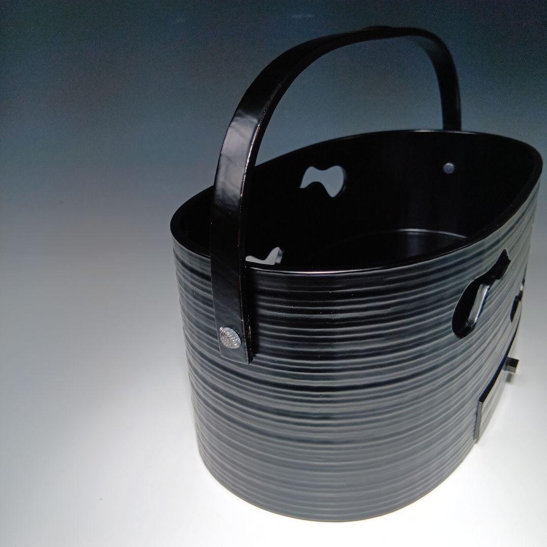 最後値下げ茶道具　六瓢莨盆(鵬雲斉好)一閑塗　 平安満樹作　共箱　美品