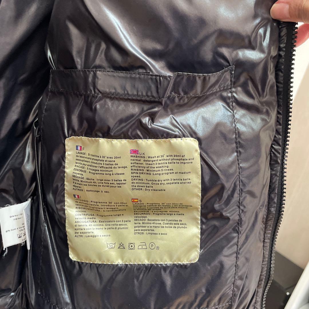 ダウンベスト　LAPLAUD ラプロー　サイズ2 黒