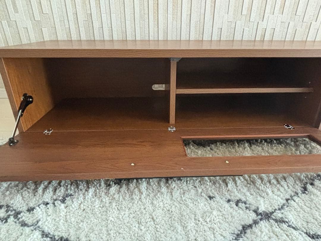 【未使用】テレビボード　tvボード　ローボード　木目