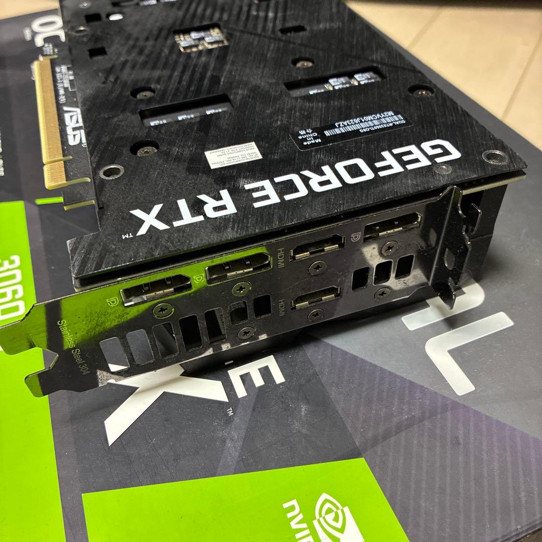グラフィックボード・グラボ・ビデオカード ASUS Dual RTX3060Ti V2 OC Edition