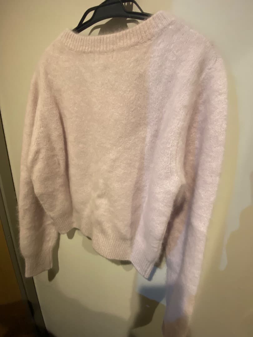 美品！anuans ラクーンフォックスショートカーディガン ピンク