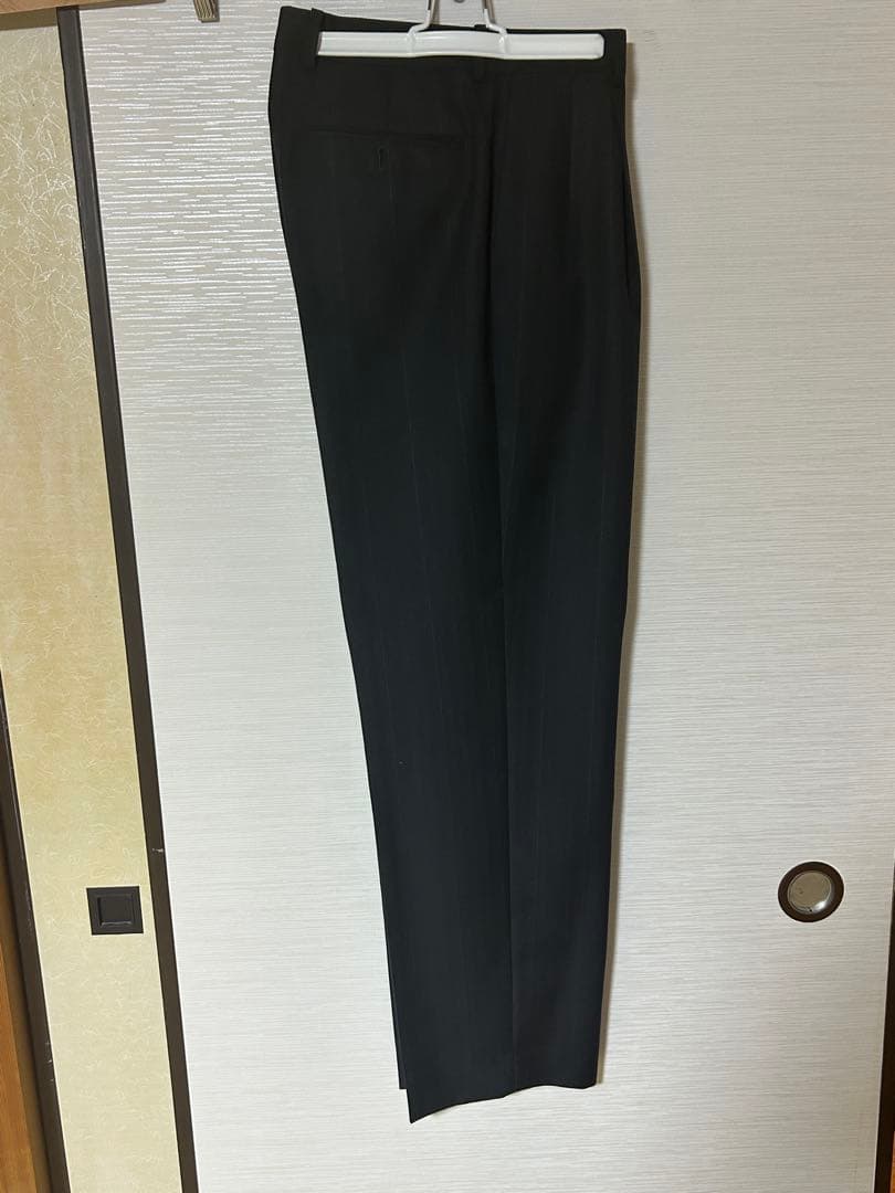 スーツ AURALEE25SS BLUEFACEDWOOL TWO-TUCKSLACKS