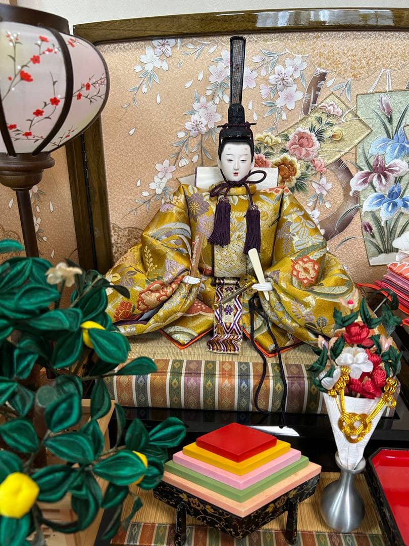 1/4 ①中古　平安一甫　ひな人形　おひなさま　ひな祭り　節句