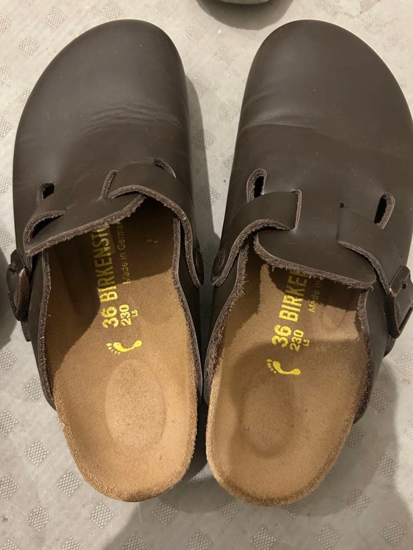 BIRKENSTOCK ブラウン サボサンダル 36 最終価格