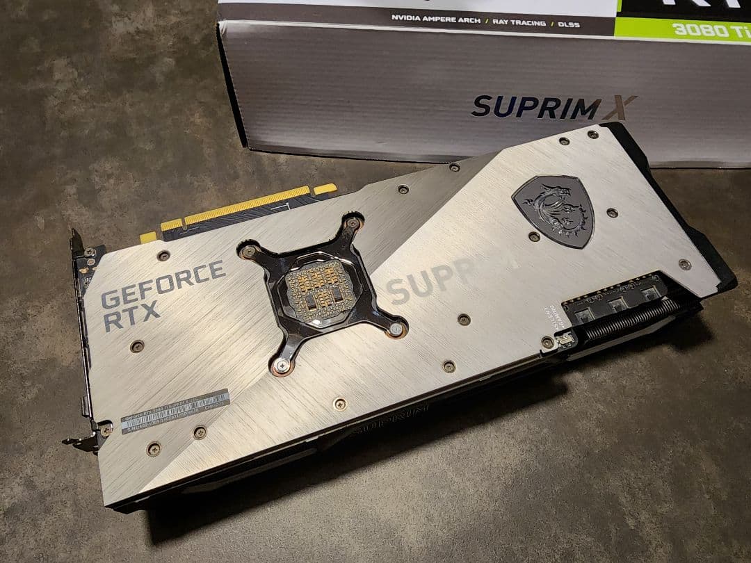 【動作確認済み】MSI GeForce RTX3080Ti SUPRIM X