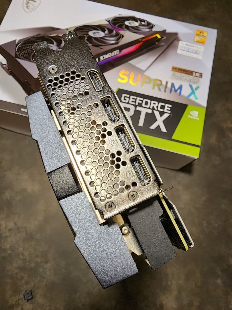 【動作確認済み】MSI GeForce RTX3080Ti SUPRIM X