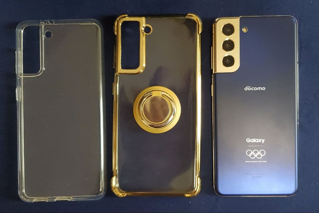 Galaxy S21 5G Olympi SC-51B クリアケース2個付