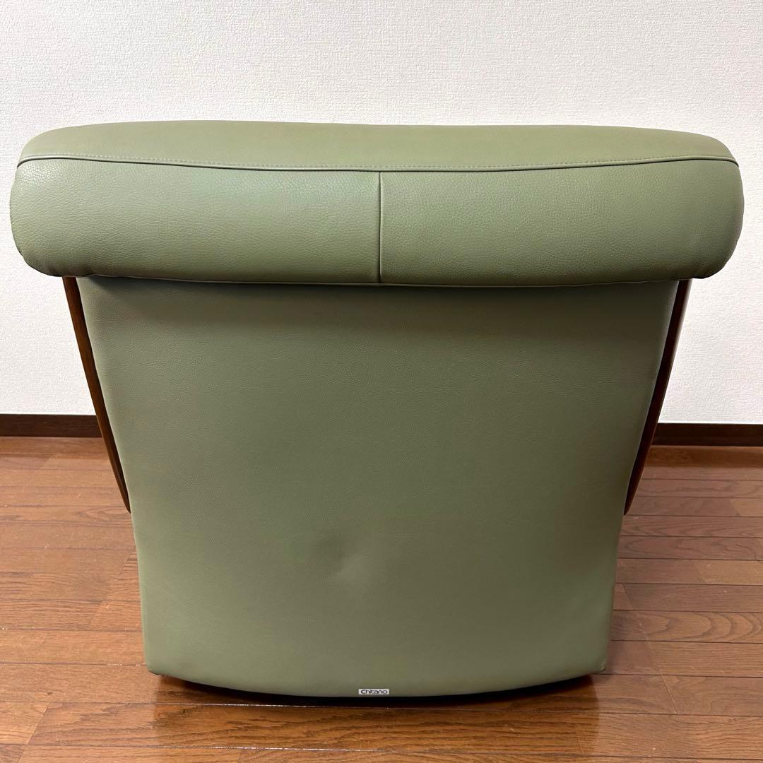 カリモク karimoku 回転式チェア　チターノ　レザー　1人掛け