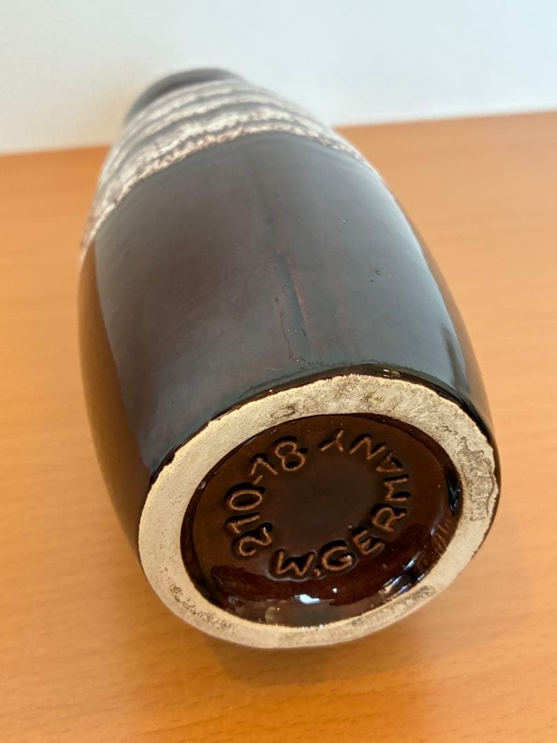 fatlava ファットラヴァ シューリッヒ 18cm 花瓶 ビンテージ ドイツ