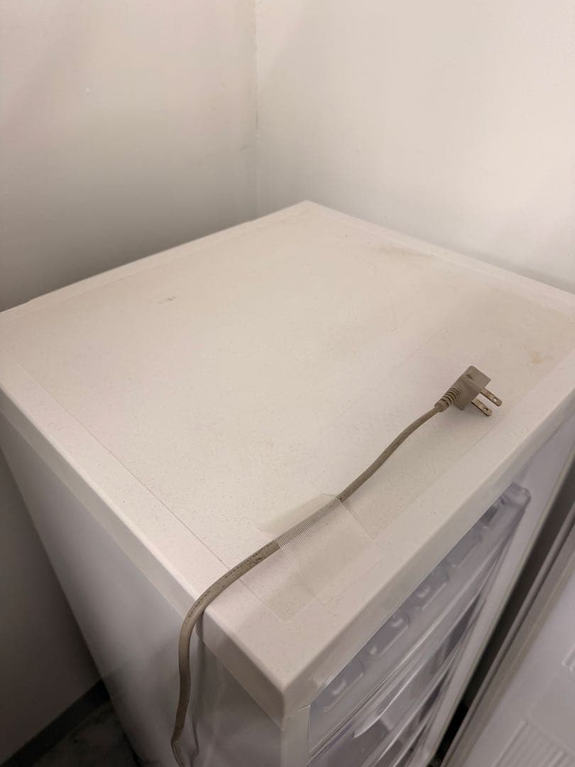 三菱 冷凍庫 MF-U12T-W 121L 2012年製 引き出し式 5段