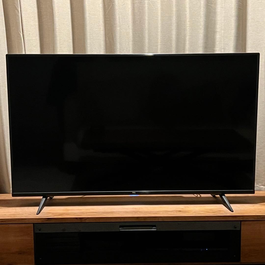 【美品】TCL 4K 55インチ チューナー搭載 Androidスマートテレビ