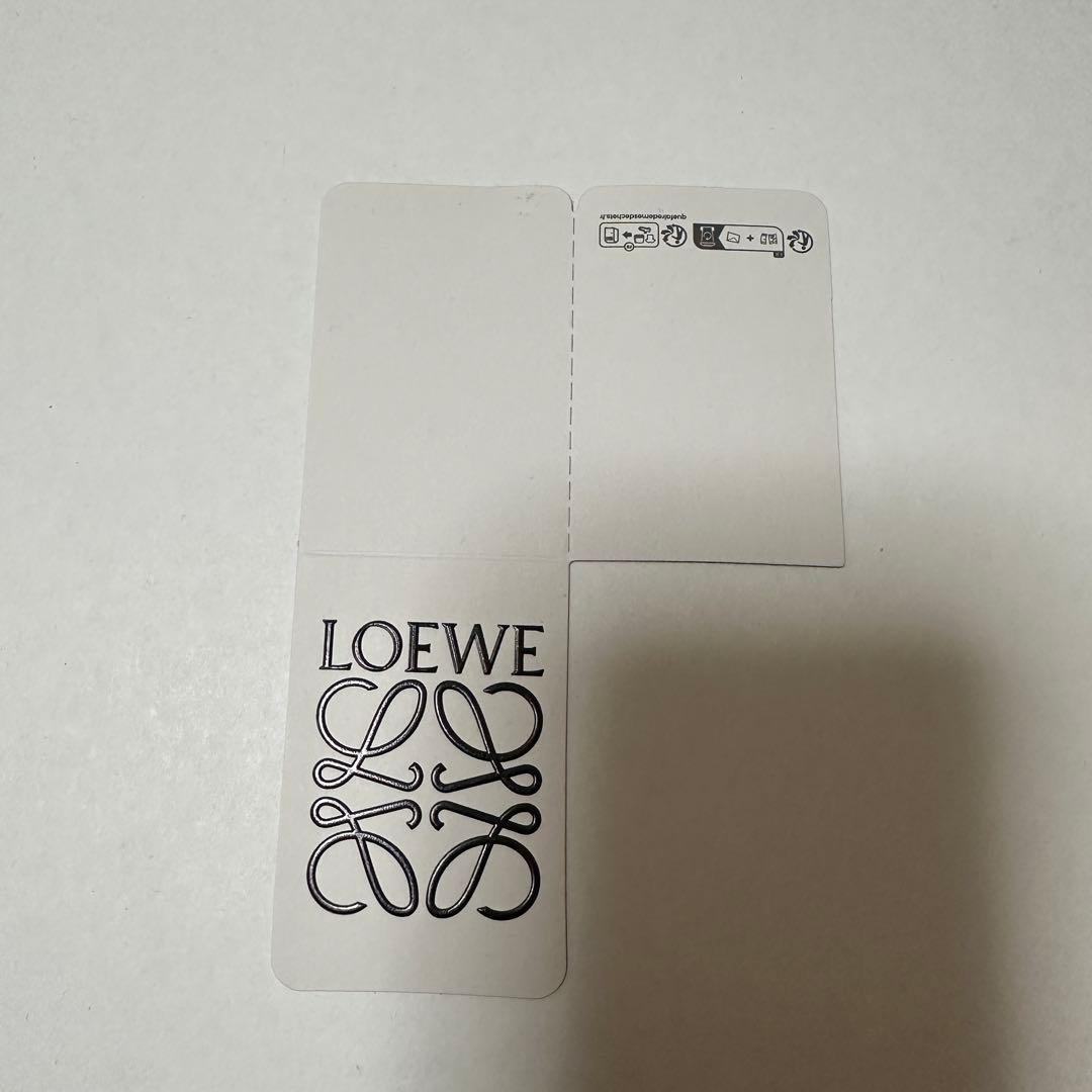 新品未使用 LOEWE ウールニット ビーニー ニットキャップ グレー