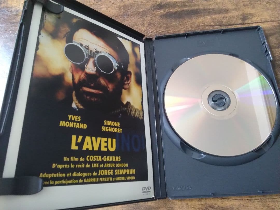 告白（L'AVEU）ＤＶＤ　コスタ・ガブラス　イブ・モンタン