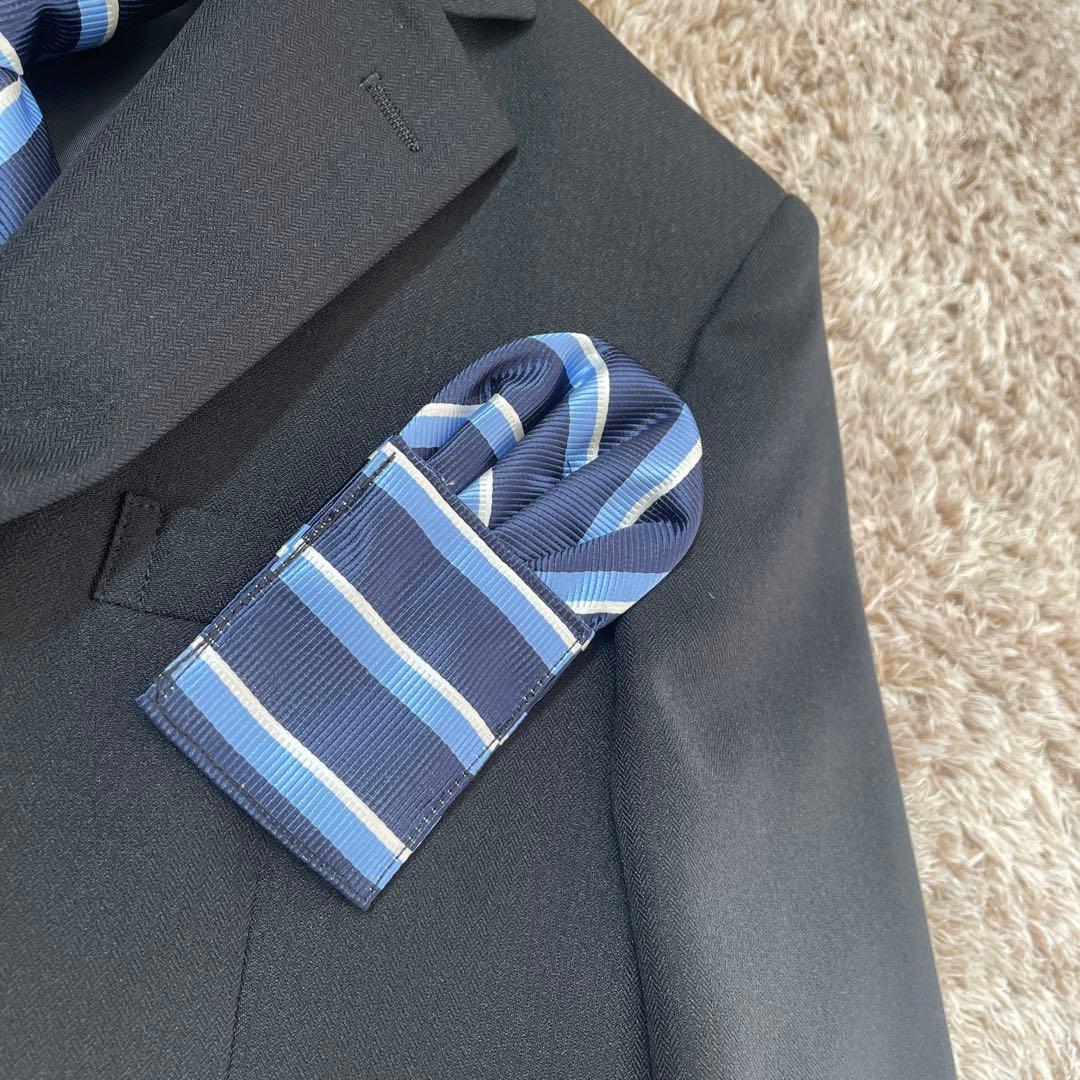 【美品】オリバーハウス フォーマル 男の子 卒業式 入学式 150cm ブラック