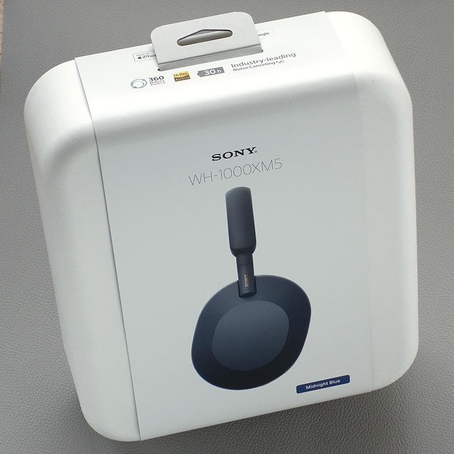 h*c様 SONY WH-1000XM5(限定色ミッドナイトブルー)未開封、長期