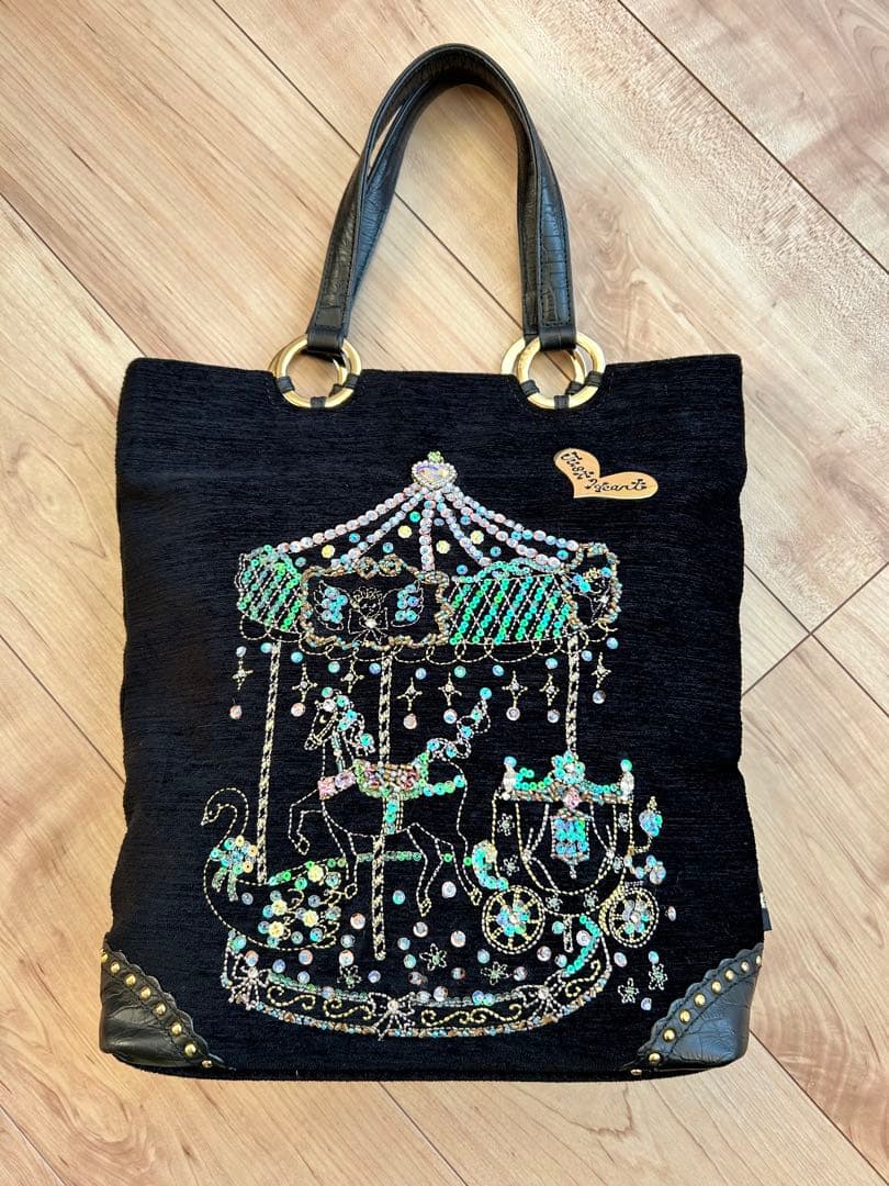 【未使用】Think Bee！シンクビー★メリーゴーランド★ビーズ トートバッグ