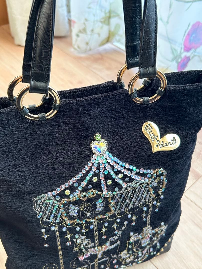 【未使用】Think Bee！シンクビー★メリーゴーランド★ビーズ トートバッグ