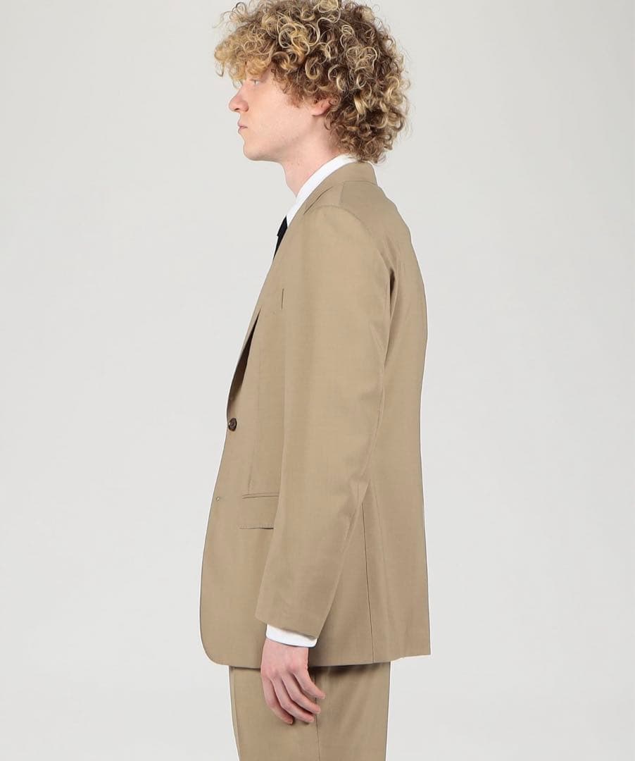 トゥモローランド ウールポリエステル シングルブレステッド2Bスーツ