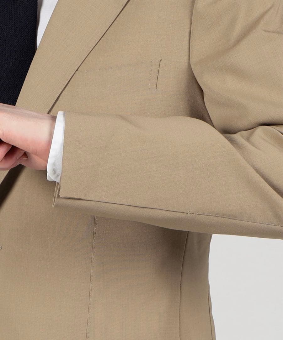 トゥモローランド ウールポリエステル シングルブレステッド2Bスーツ