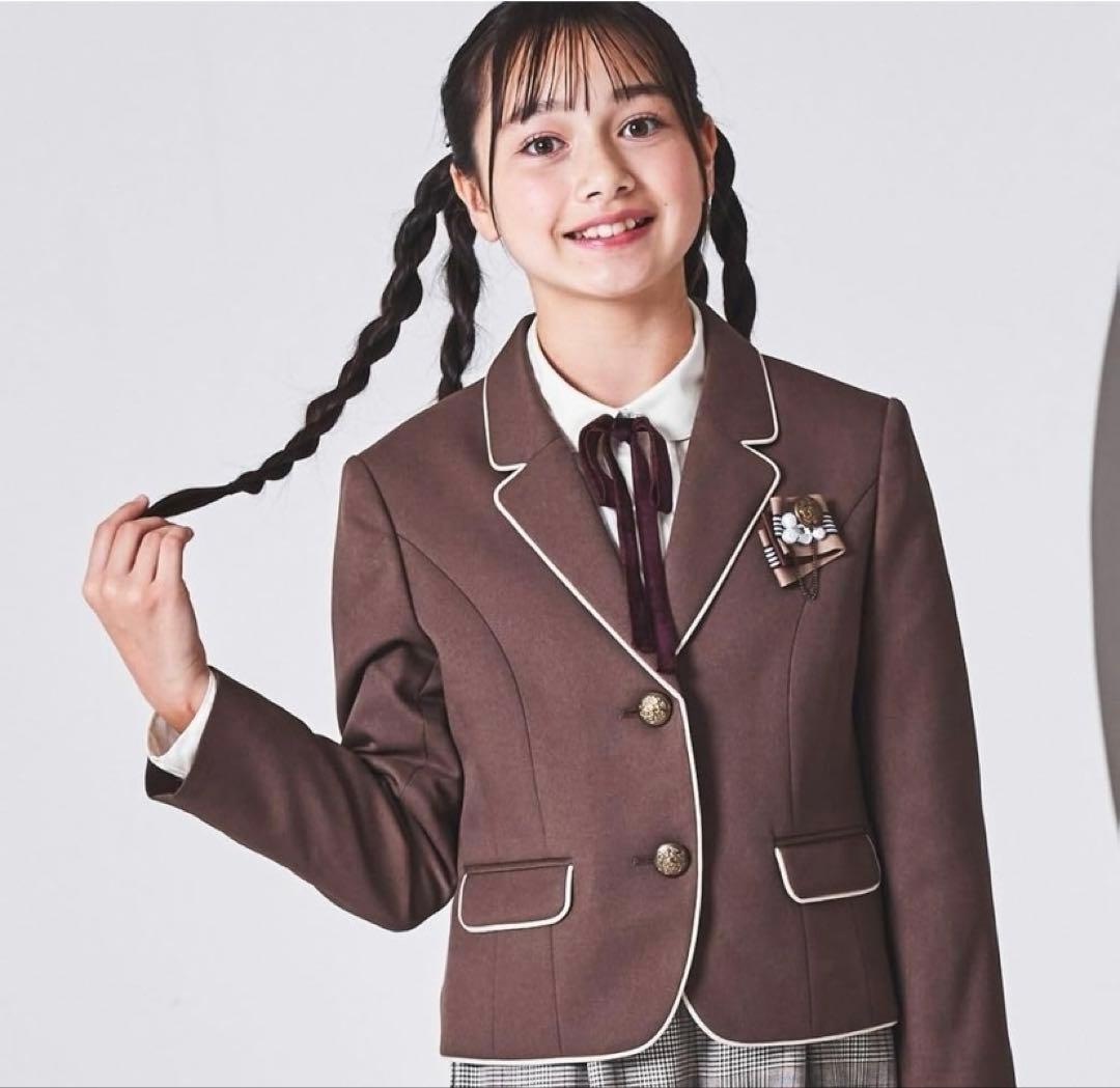 [ELLE en noir] エルアンノワール 卒業式 パンツスーツ　160