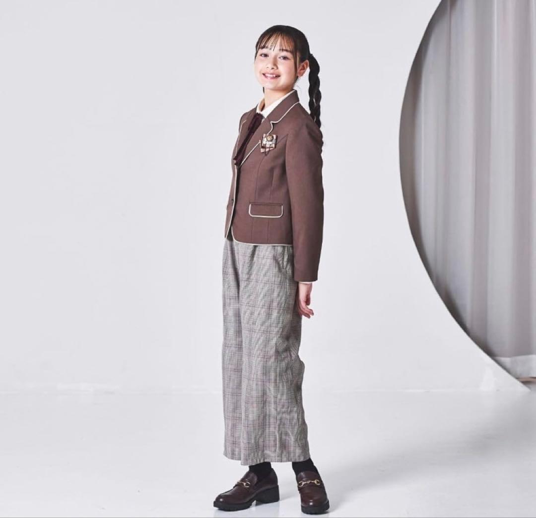 [ELLE en noir] エルアンノワール 卒業式 パンツスーツ　160