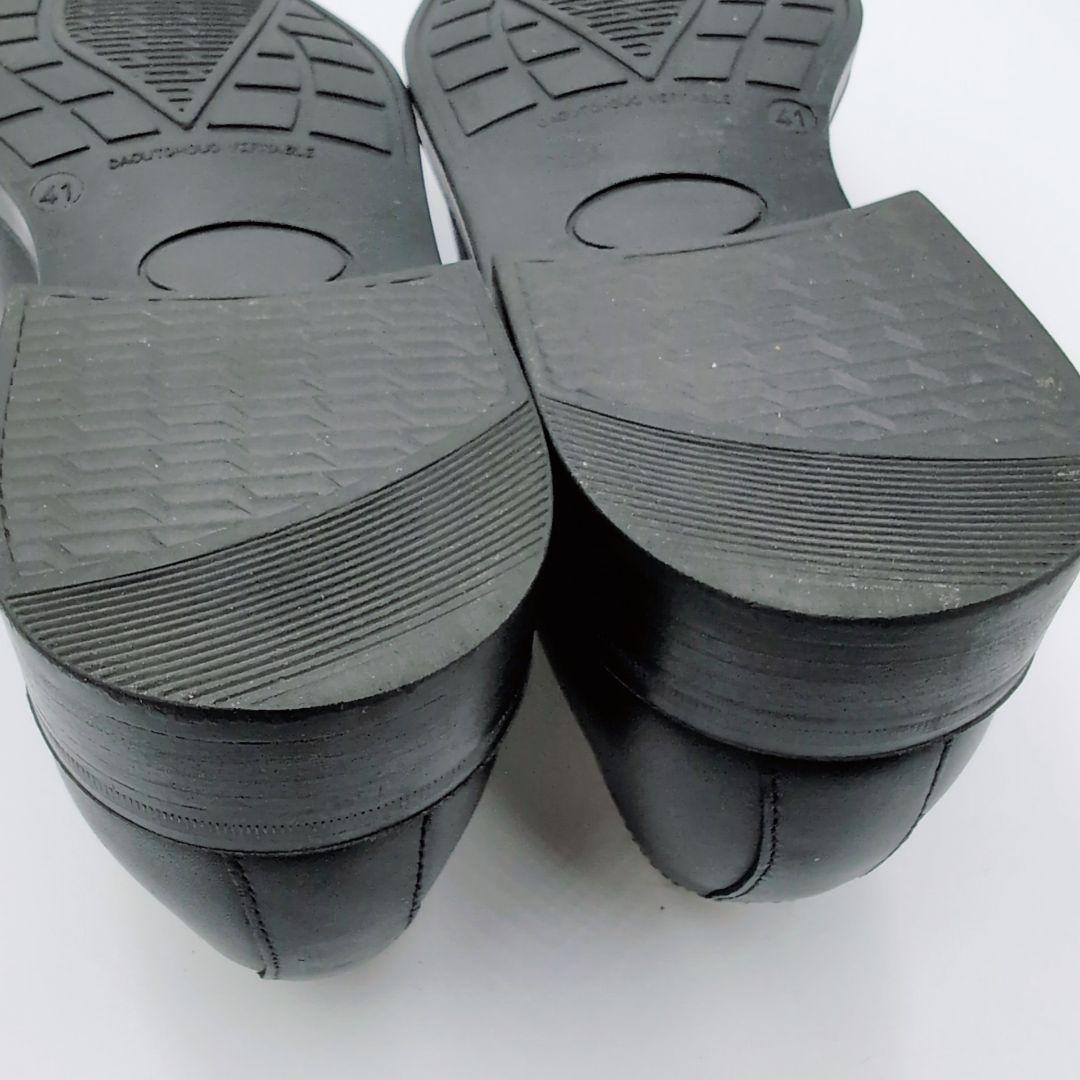 【未使用級】KLEMAN　PASTAN　ポストマンシューズ　黒　41 クレマン