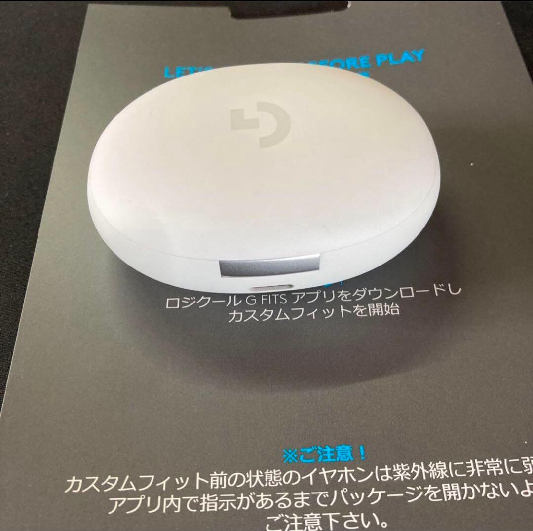 Logicool G FITS ホワイト ワイヤレス ゲーミングイヤホン